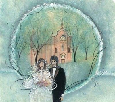 From This Day Forward limited edition print by P. Buckley Moss - Wedding Collection.