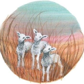 Gifts of Spring by P. Buckley Moss is a limited edition print.