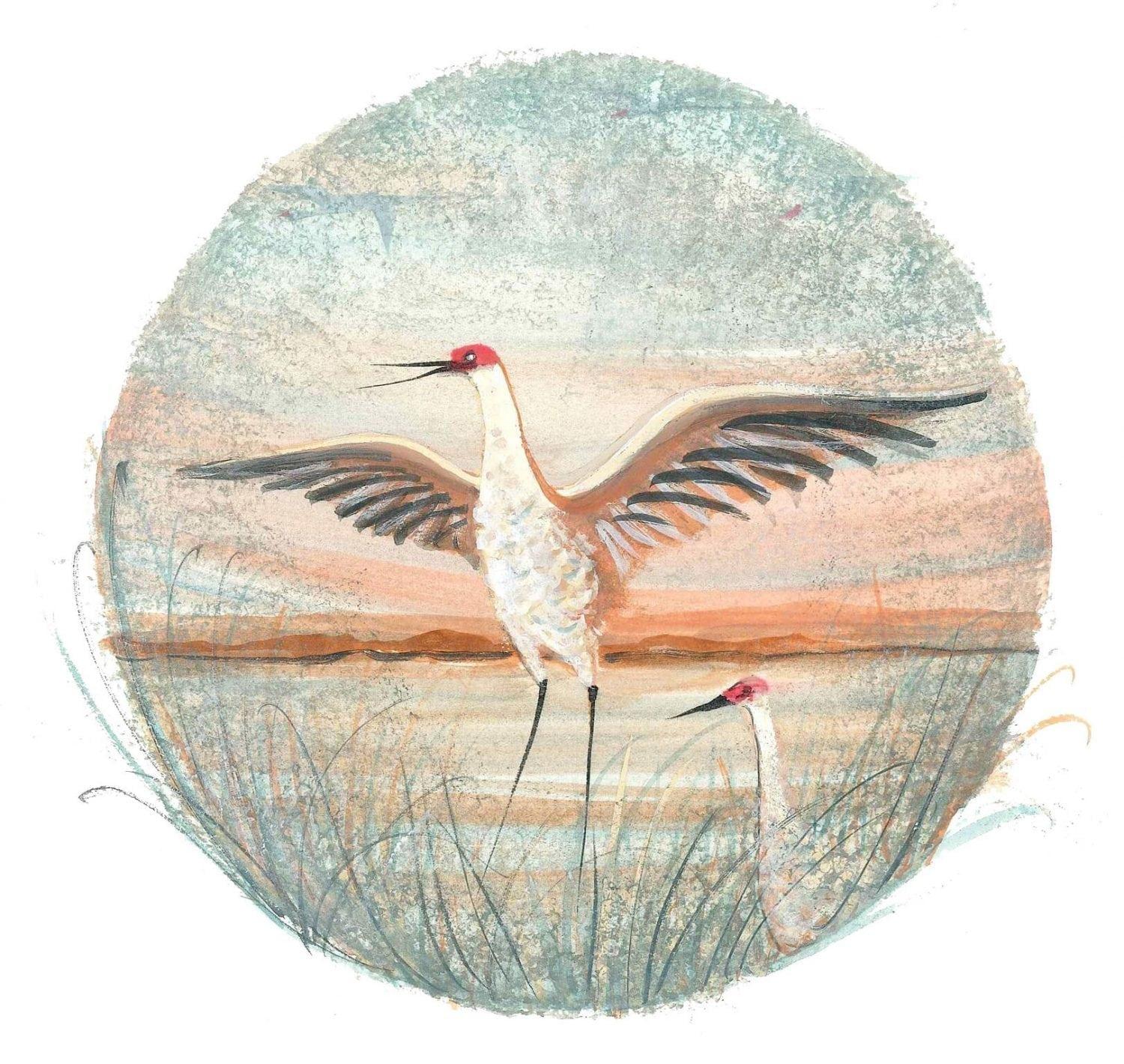 Guarding The Nest by P Buckley Moss