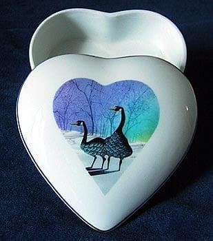 Never Ending Love Porcelain Keepsake Box