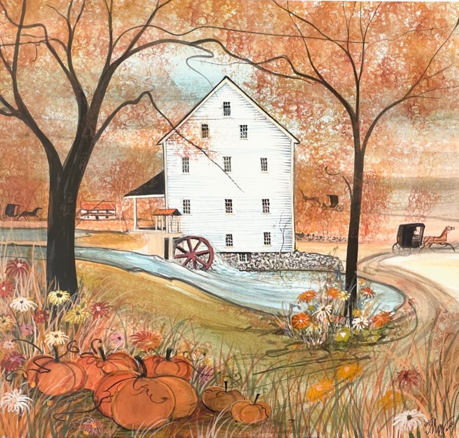 Autumn At Silver Lake Mill