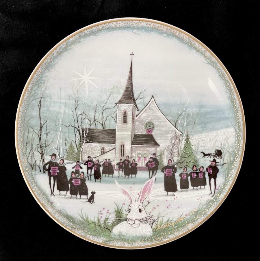 christmas-carol-plate-p-buckley-moss 1989-sixth