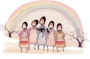 Rainbow Girls Signed and numbered