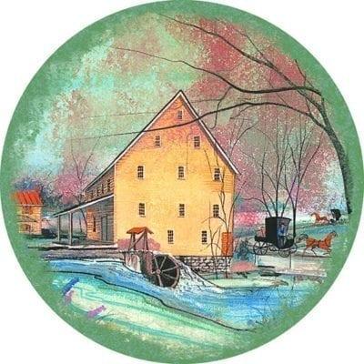 Silver Lake In Spring Ornament