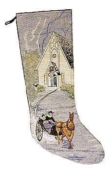 Christmas Ride Stocking