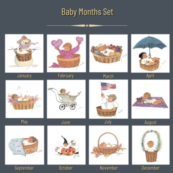 Baby Month Set