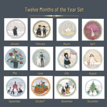 Twelve Months of the Year Set