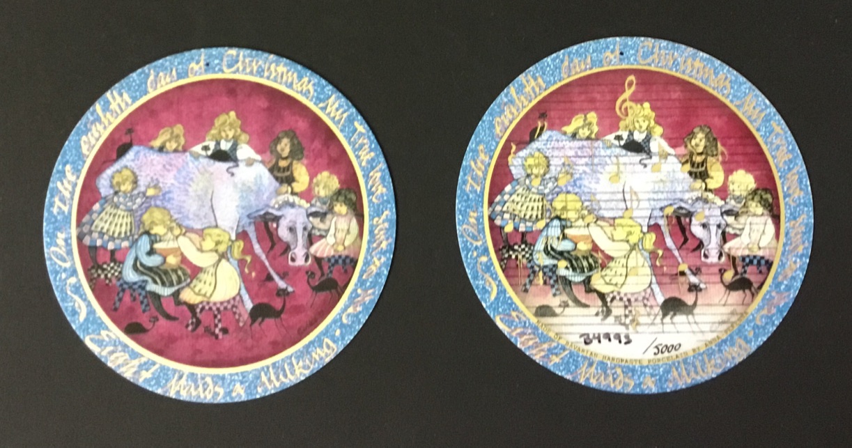 Twelve Days Of Christmas Eight Maids A Milking