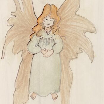 Angel Wings Painting