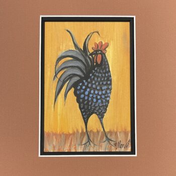 Matted Dawn Herald Print