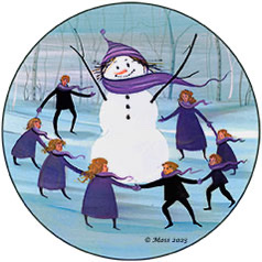 December Welcome Ornament