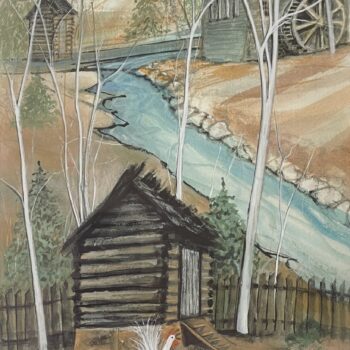 Fall At Wolf creek Mill