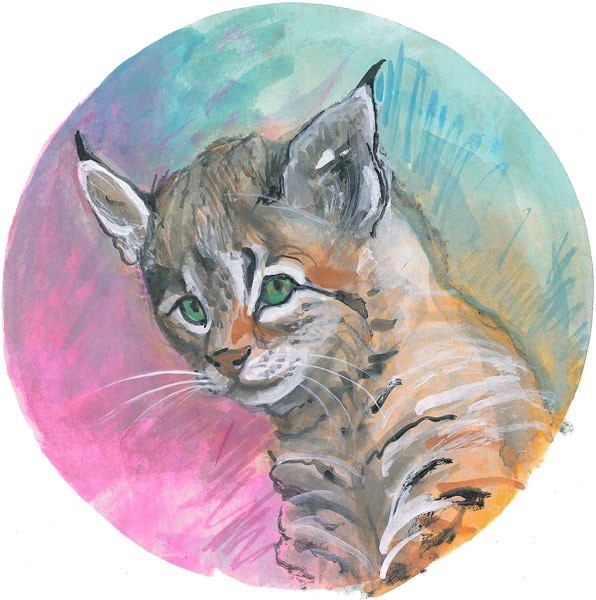 Coy Kittle by P. Buckley Moss is a limited edition print.
