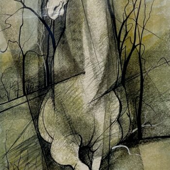 Noble Spirit limited edition print on canvas by P. Buckley Moss - Horse Collection.
