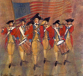 Spirit Of Williamsburg limited edition print by P. Buckley Moss - Music and Military Collections.