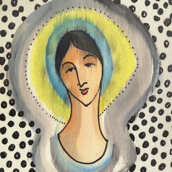 Holy Mother limited edition print by P. Buckley Moss - Religious Collection.