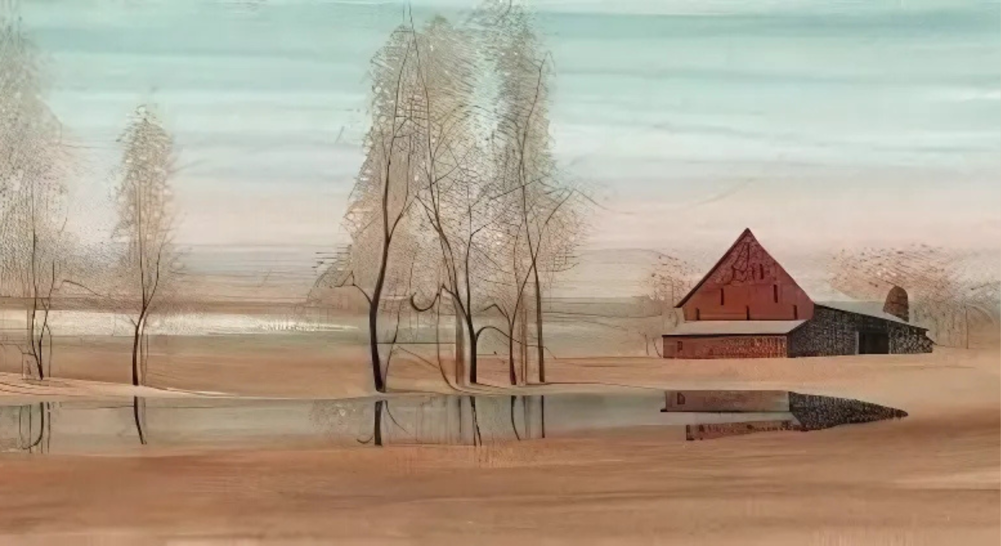 P. Buckley Moss rural art inspired by American farm life