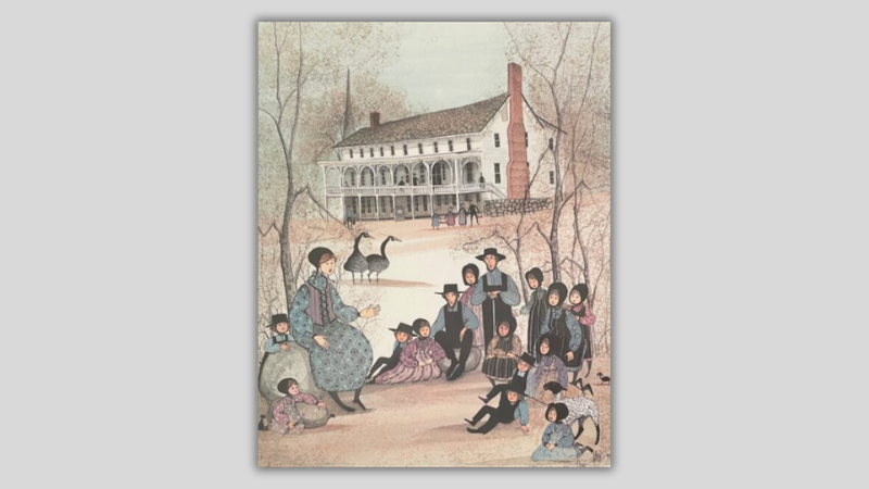 Childhood & Storytelling in the curated P. Buckley Moss collections