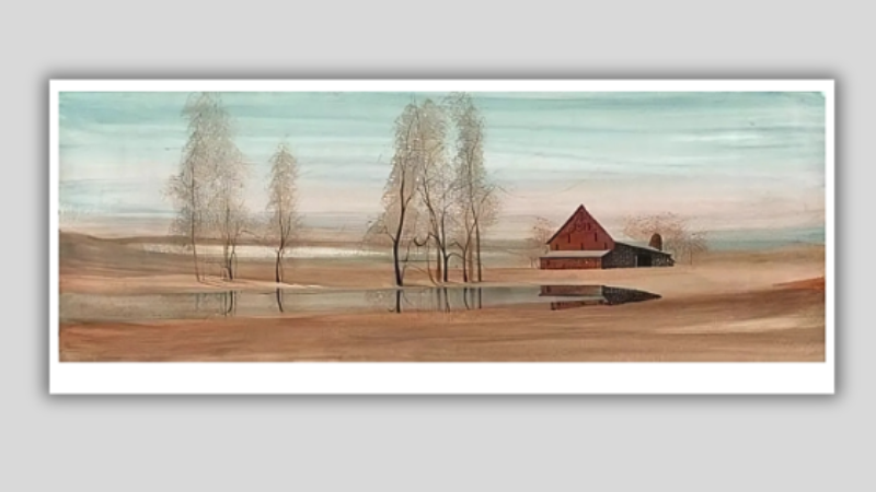 The Heart of Rural America in the curated P. Buckley Moss collections
