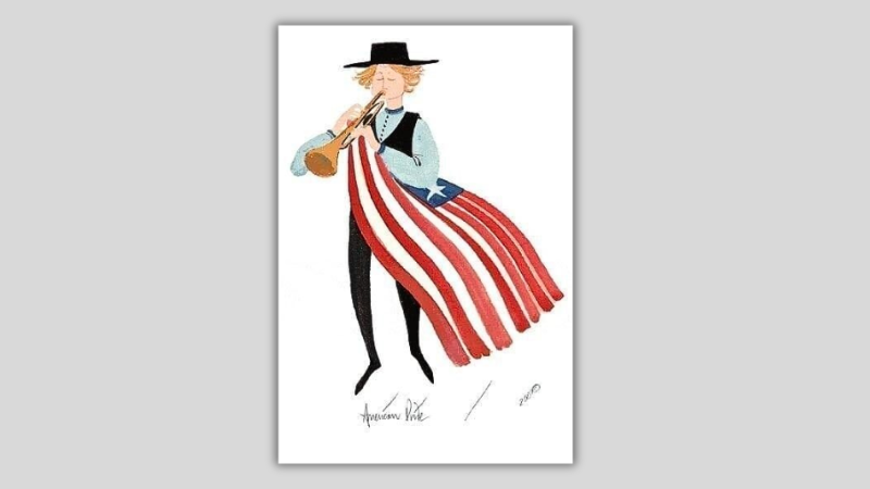 Patriotism & Service in the curated P. Buckley Moss collections